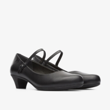 Camper Black Heels Womens - Helena Online Ireland | LQFWG0364